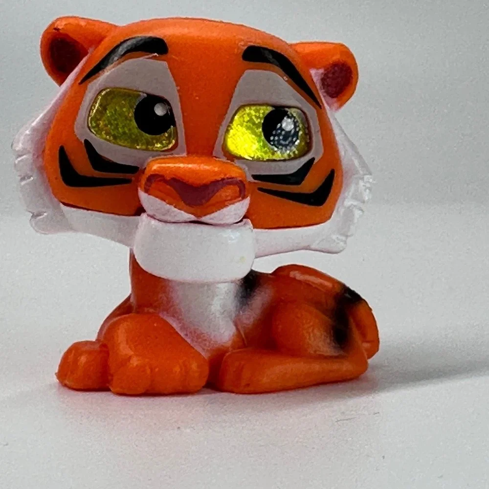 Disney Doorables The JUNGLE BOOK Shere Khan Kaa King Louie Flocked Series 7 RARE